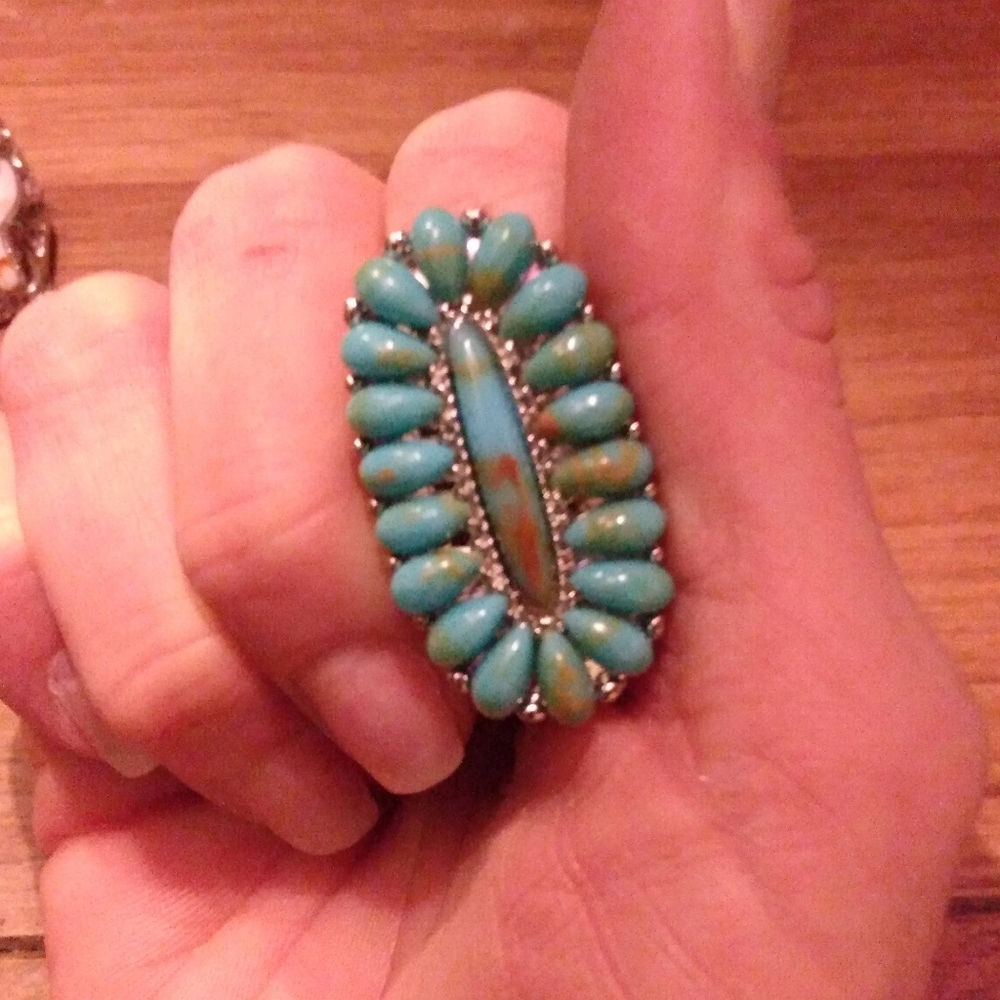 Faux Turquoise Ring